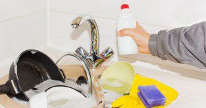 Avoid kitchen drain strain